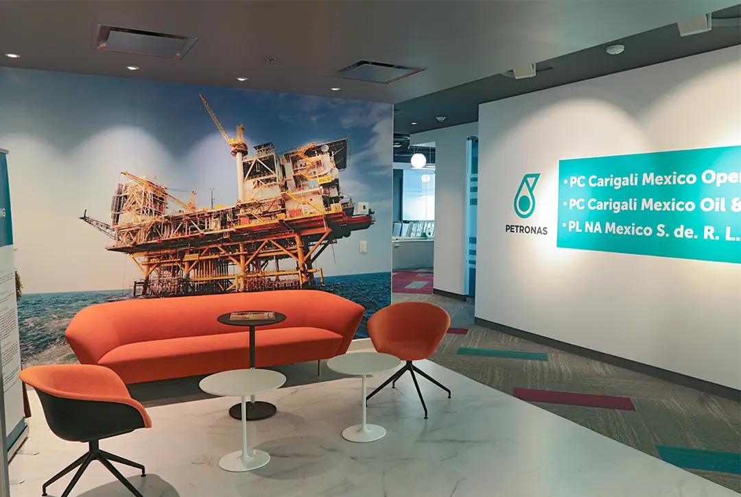 Proyecto de diseño de interiores en México y ejecución de oficinas para La Madrileña por VIDCON